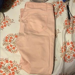 Pink jeans